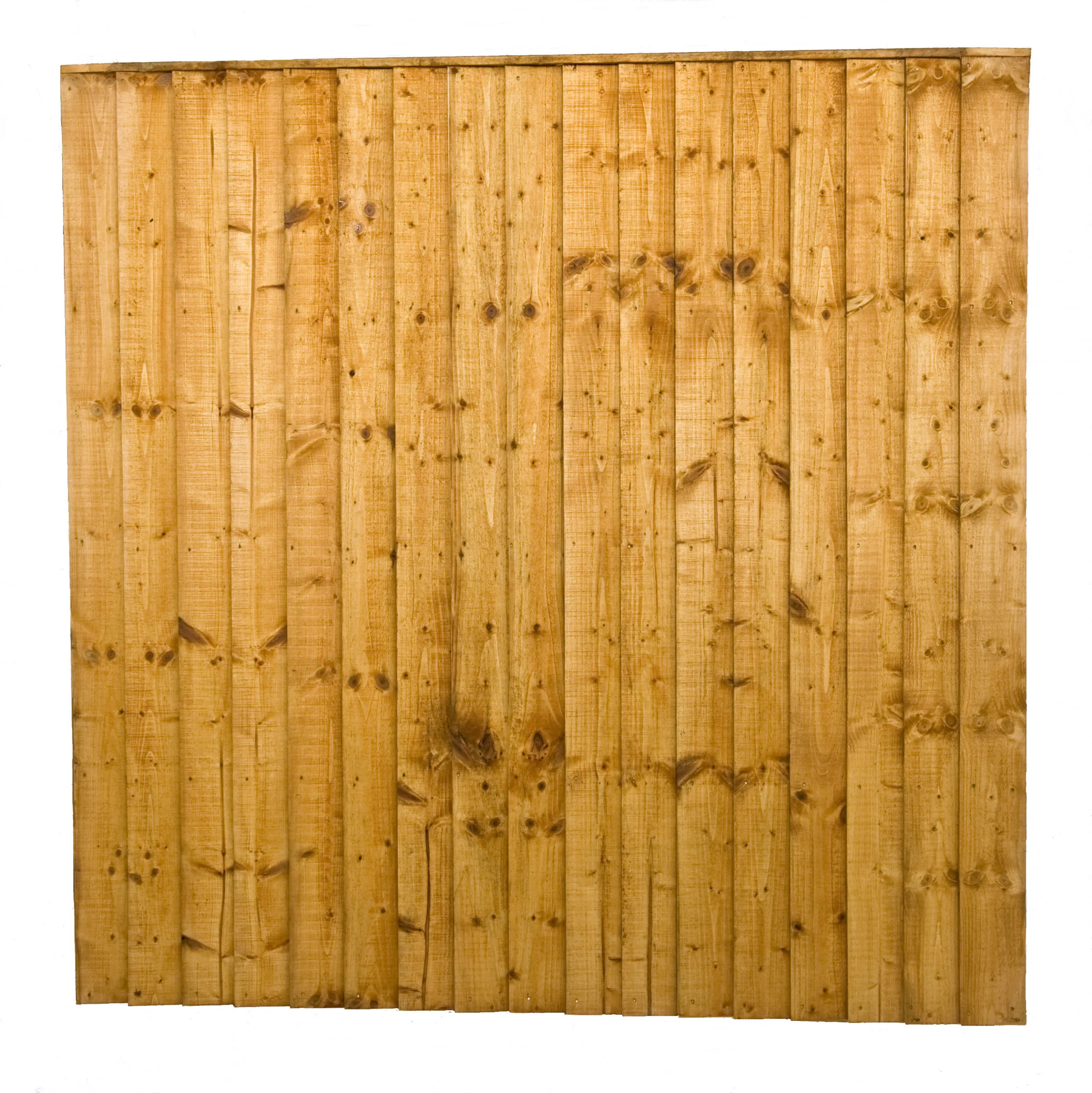 Close Board Flat Tops Double Sided* Fencing Panel