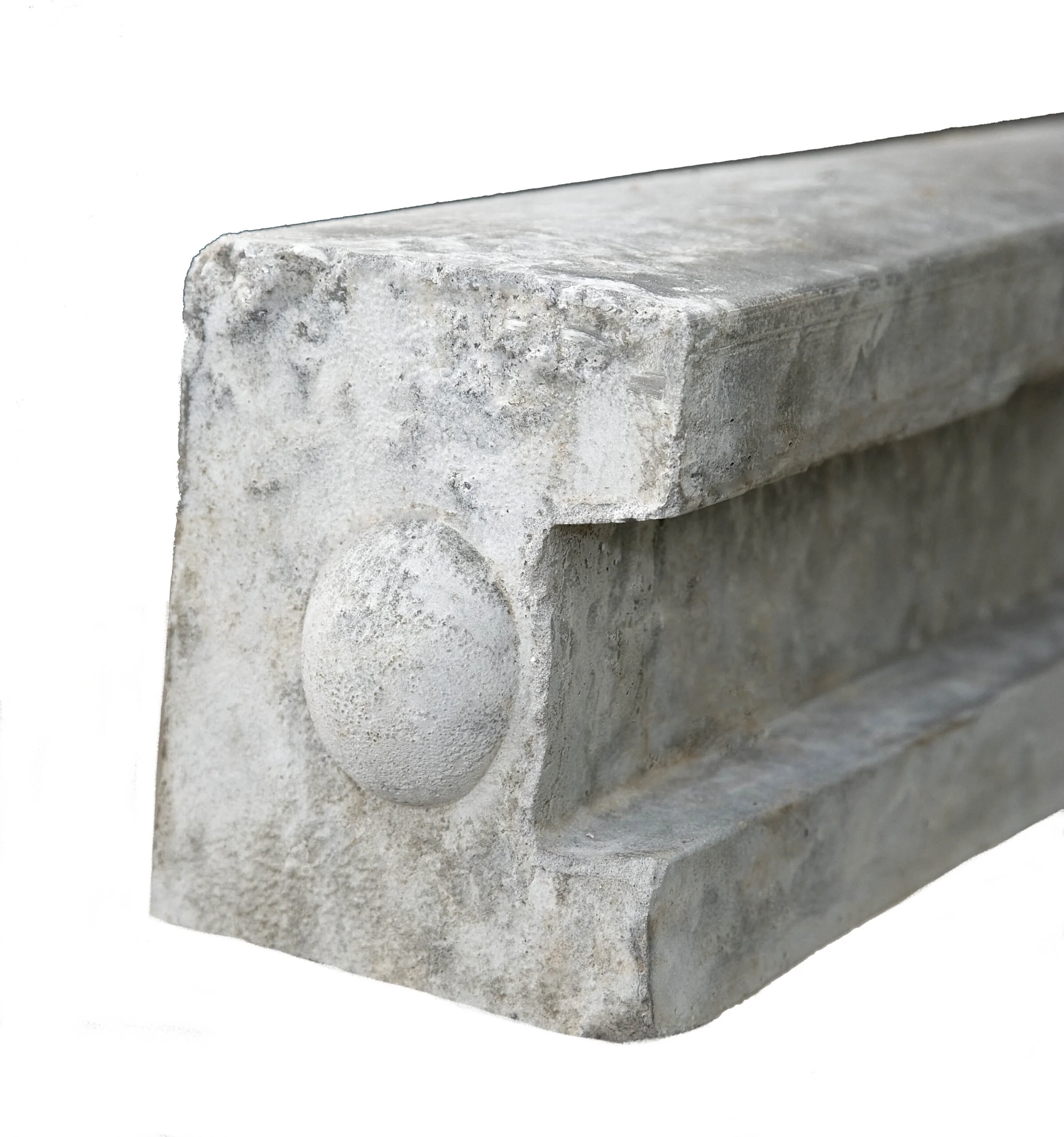 Concrete Fence Post End
