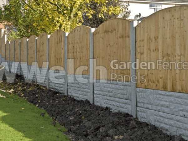 Arched Top Fencing Panels