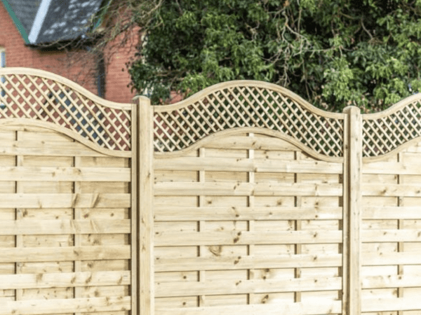 x Pack 3.6m 6 x 1 Pressure Treated Kick Boards Feather Edge Fencing Fence Base 01