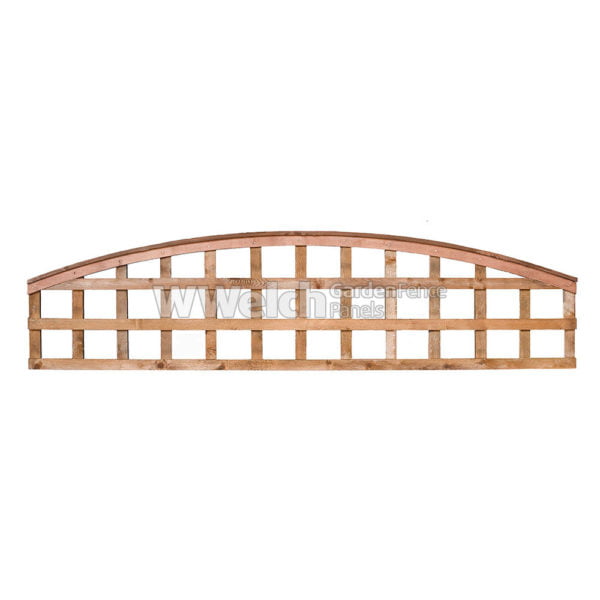 Top Trellis (Arched) - Pressure Treated Brown