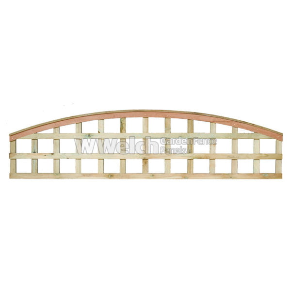 Top Trellis (Arched) - Pressure Treated Green