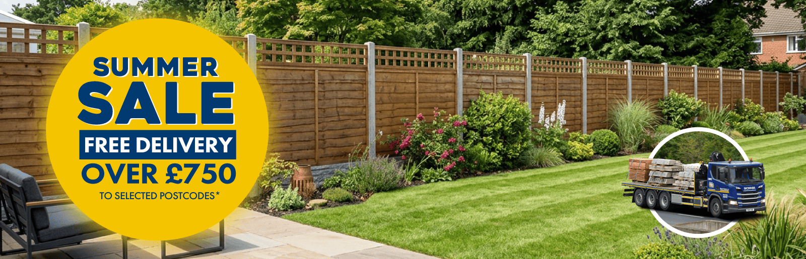 Summer Sale Free Delivery Over £750