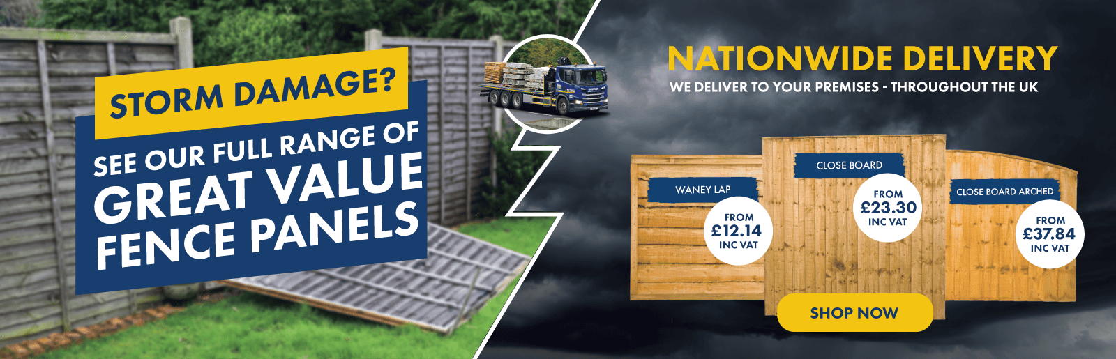 Storm Damage? We've Got You Covered!